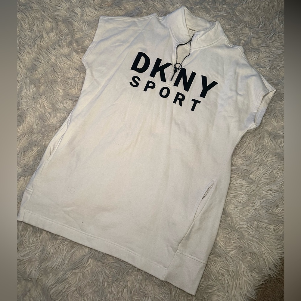 DKNY sweater dress.